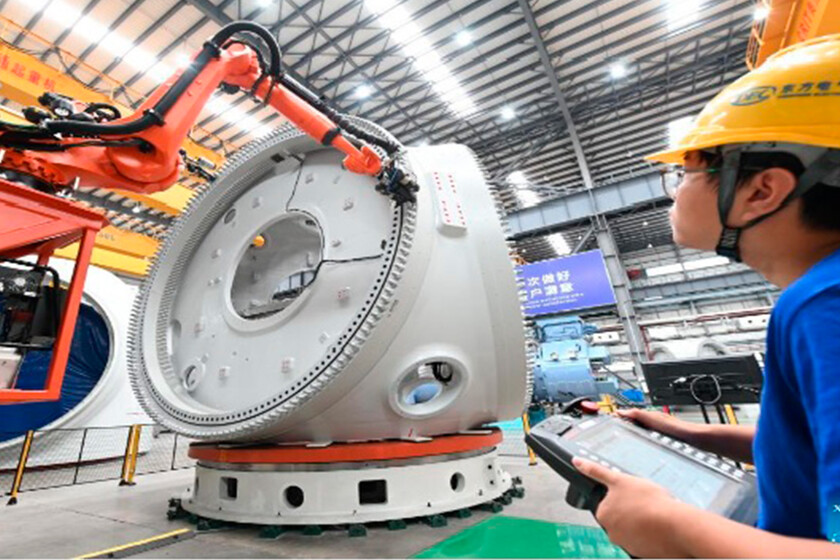 China sufre el azote de los tifones con regularidad. Ahora tiene un mega-aerogenerador eólico para aprovecharlos