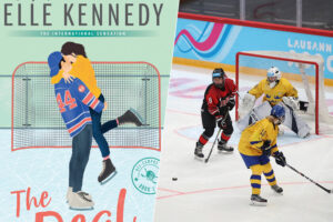 Hay una auténtica fiebre por el hockey sobre hielo. El motivo es inusual: la nueva literatura romántica