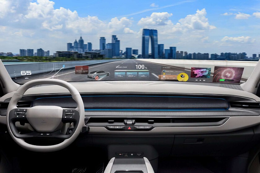 Llenar el parabrisas de hologramas. El plan de Hyundai para acabar con las pantallas en los coches