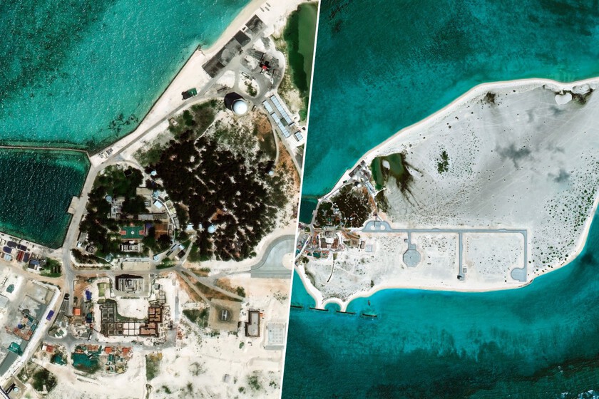 China está construyendo un radar anti-furtivo y “algo más” en isla Tritón. Todas las miradas se dirigen a EEUU