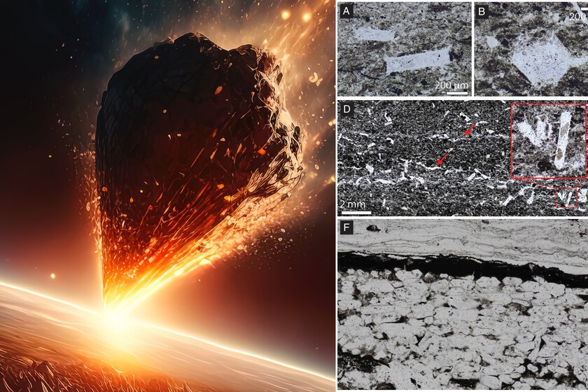 Un meteorito hizo hervir los océanos hace 3.000 millones de años. Fue lo que fertilizó la vida, según un nuevo estudio