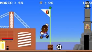 Mario Balotelli se presenta como jugador del Genoa a lo 'Mario Bros'