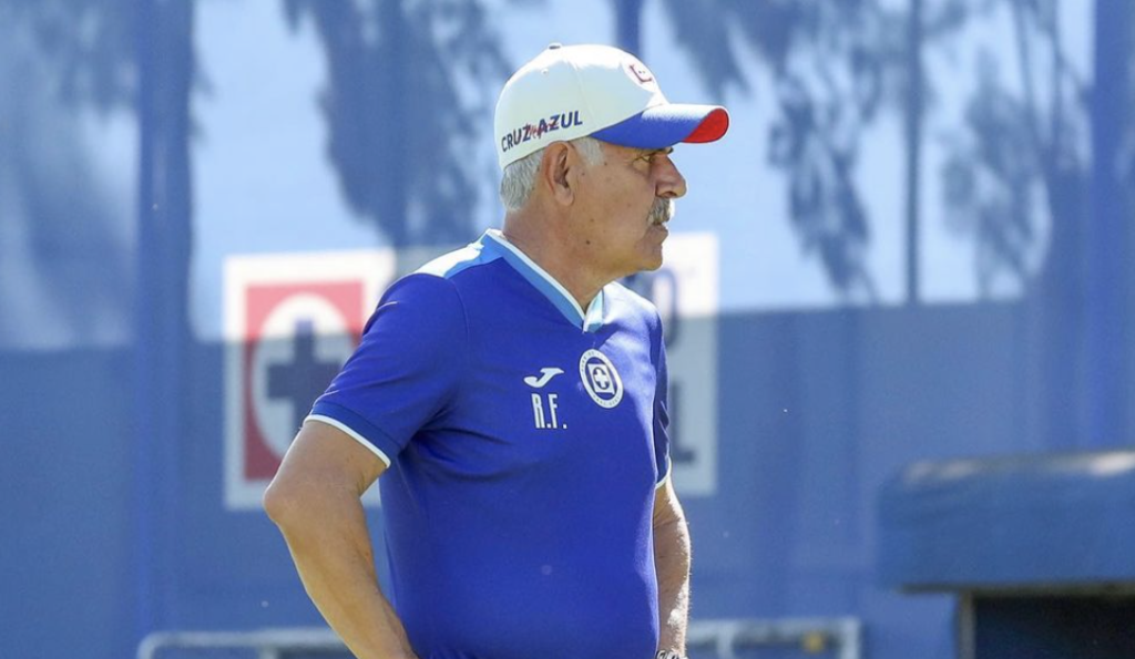 Ricardo ’Tuca’ Ferretti. (Foto VIA IG: @cruzazul)