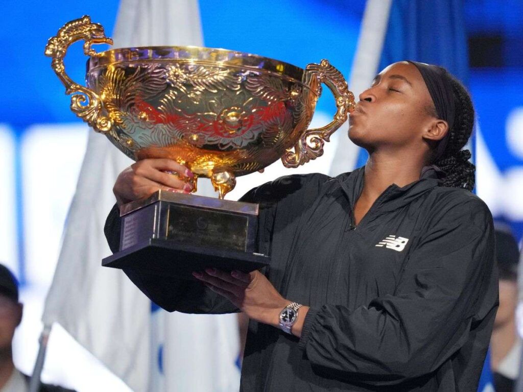 Coco Gauff conquistó el Abierto de China