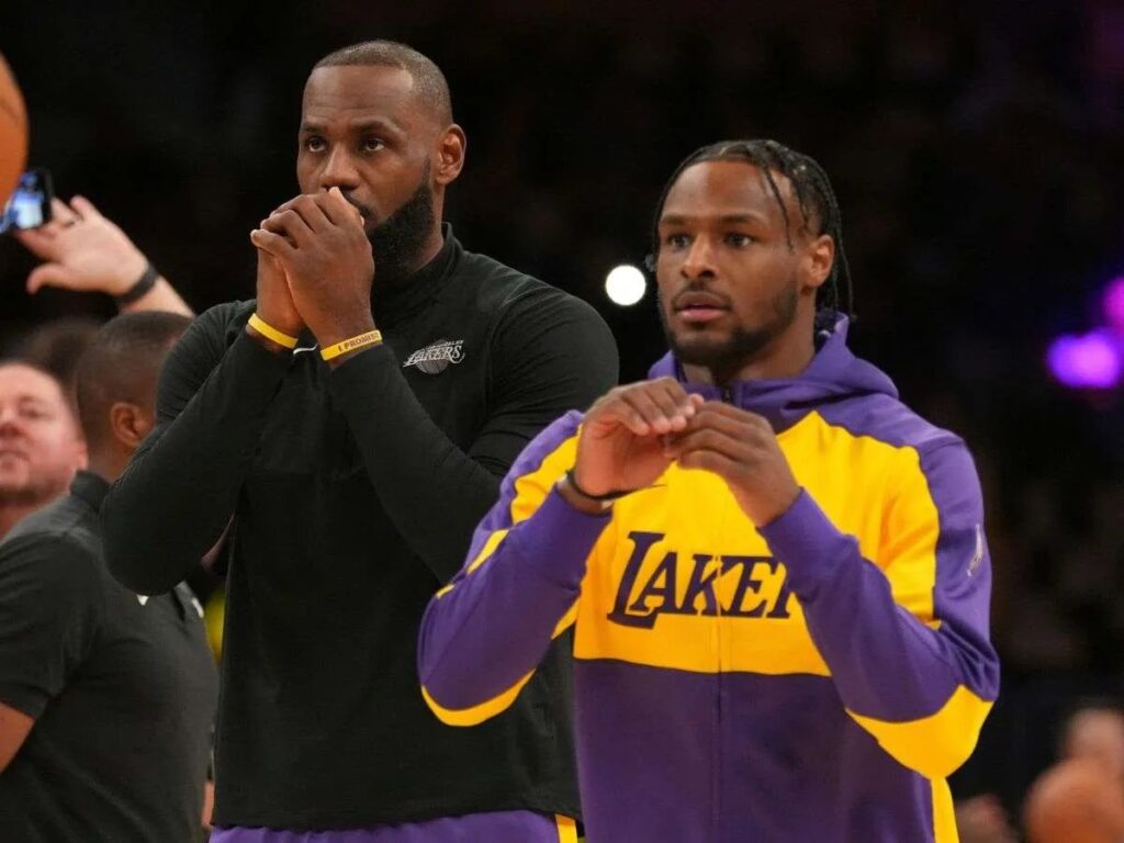 Bronny James alternará su juego en la G-League