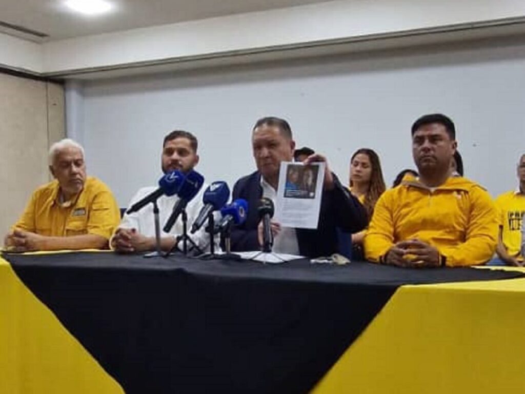 José Brito anuncia 'expulsión por choros' de 4 dirigentes de Primero Justicia