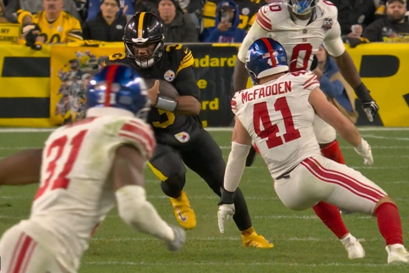 Steelers supera 26-18 a Giants y es líder en la NCA
