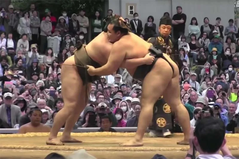 El sumo está una crisis debido al retiro de sus ídolos por enfermedad