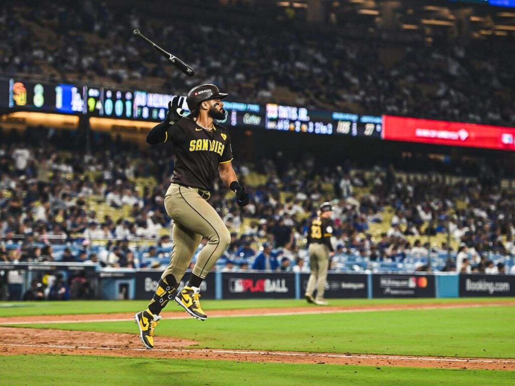 ¡A puro poder! San Diego venció a Los Dodgers