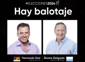 Yamandú Orsi y Álvaro Delgado se medirán en el balotaje