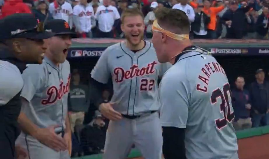 Tigers igualan la serie gracias a un jonrón decisivo de Carpenter