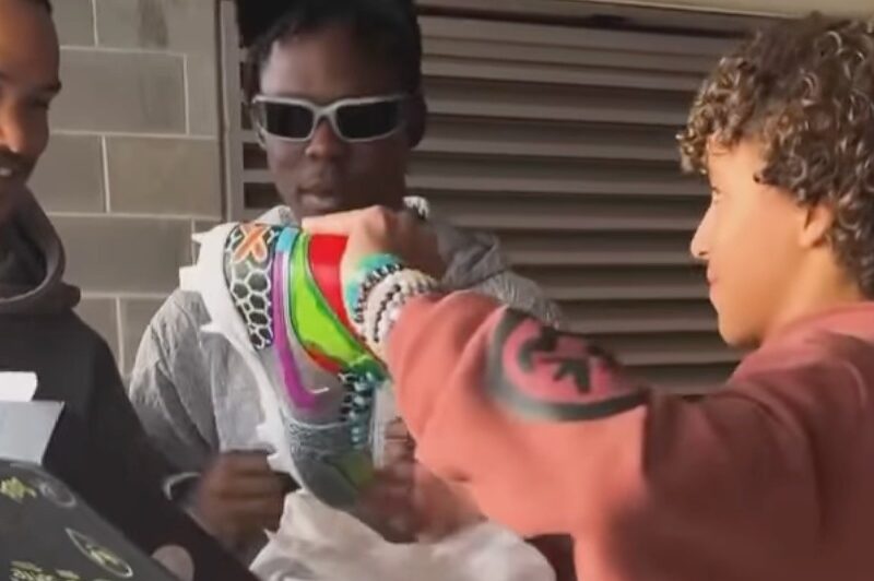 Artista de 14 años creó los spikes de Jazz Chisholm Jr para la ALCS