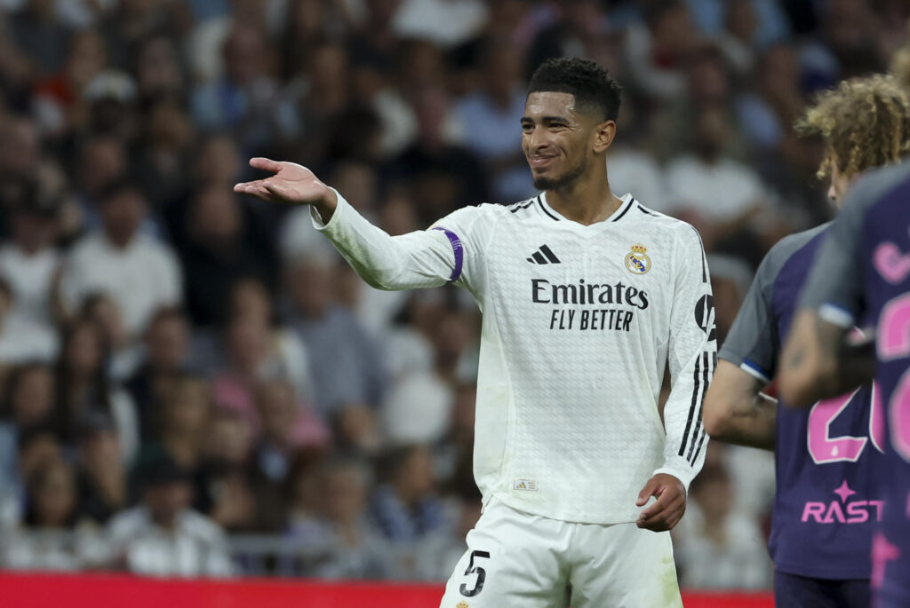 El centrocampista inglés del Real Madrid, Jude Bellingham. EFE / Kiko Huesca.