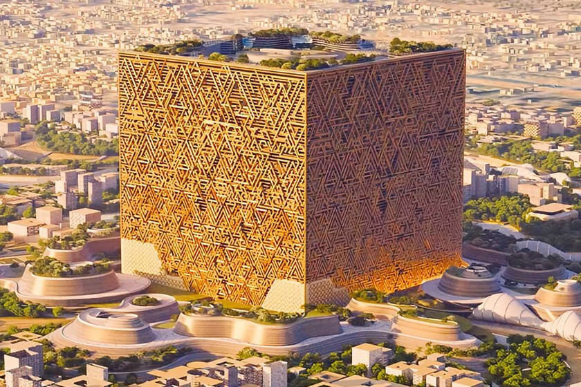 Neom parece una locura, pero Arabia Saudí no echa el freno y comienzan a construir un cubo en el que caben 20 Empire State