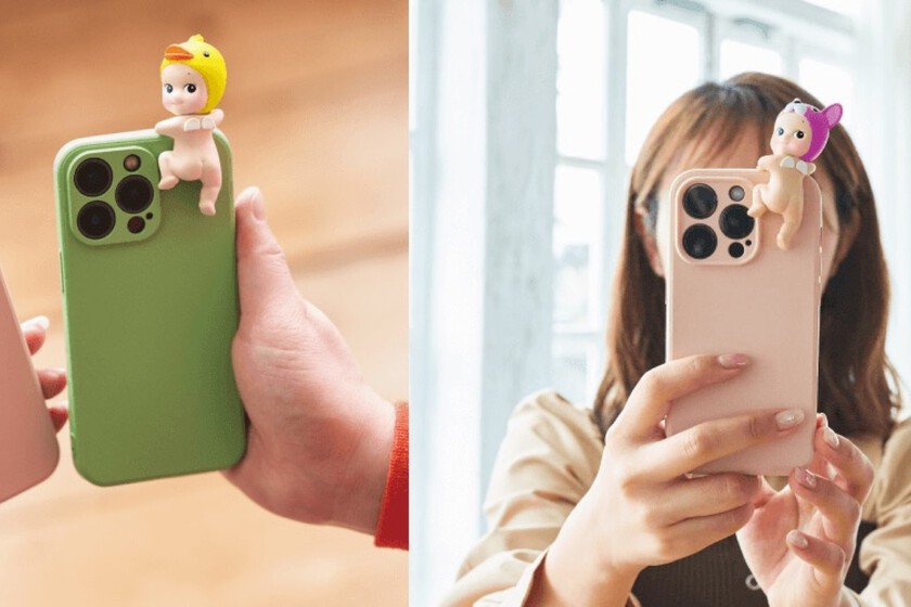 Hay un muñeco de 30 euros encima de un montón de móviles en España. Bienvenido a la moda de los 'Sonny Angel'