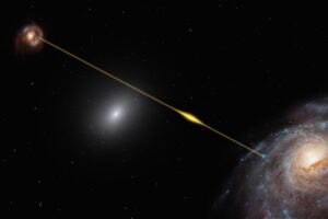 Investigadores rastrearon el destello de una de las misteriosas ráfagas de radio en el espacio. Les ha llevado a un sitio muy raro