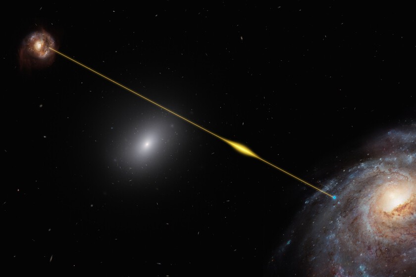 Investigadores rastrearon el destello de una de las misteriosas ráfagas de radio en el espacio. Les ha llevado a un sitio muy raro