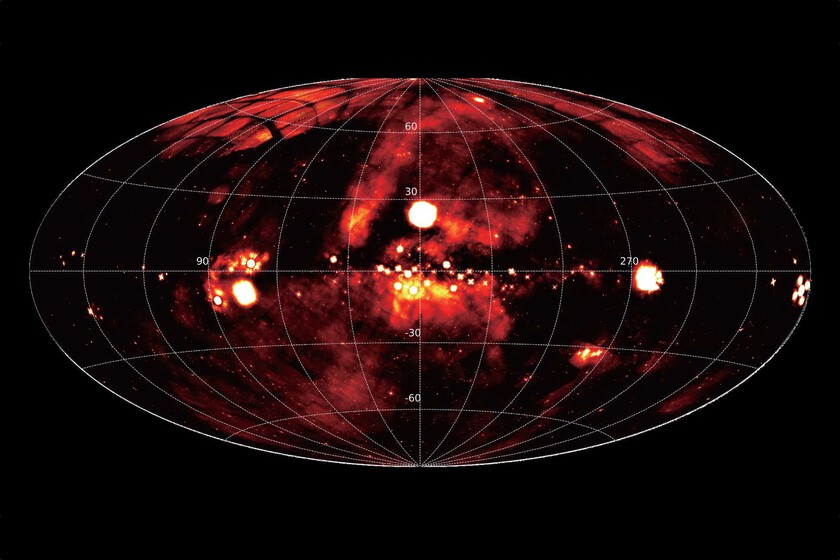 El telescopio chino Einstein vio cómo un objeto lanzaba rayos X con una intensidad insólita. A los 10 días, desapareció