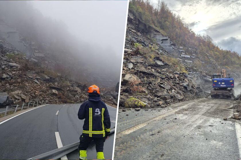 Con su principal carretera con la meseta cortada por un desprendimiento, Asturias afronta un reto clave: buscar alternativas