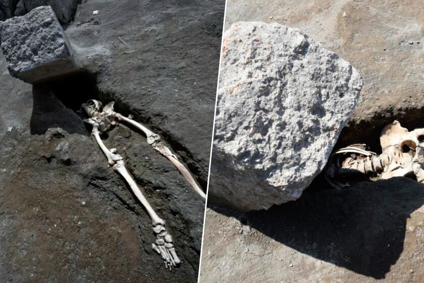 De todas las muertes en Pompeya, la del hombre que le cayó una piedra en el último instante es la más cruel. O eso parecía