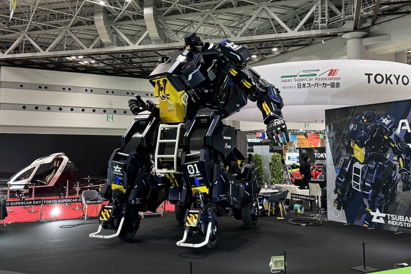 Esta empresa japonesa ha creado un "Transformer" de 4,5 metros y 3,5 toneladas. Su objetivo: los megamillonarios