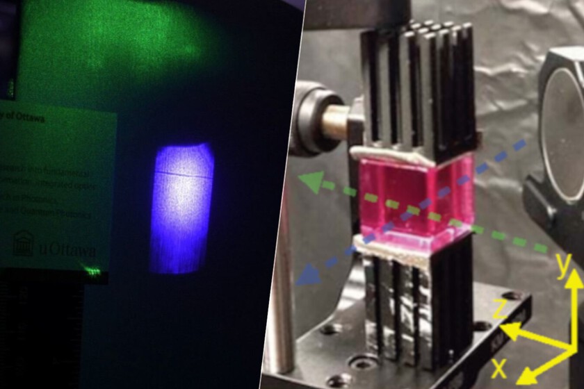 En un extraño experimento, un grupo de científicos de la Universidad de Ottawa ha creado luz capaz de dar sombra