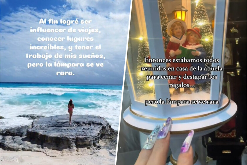 TikTok se ha llenado de vídeos de gente que ve lámparas raras. Y eso nos dice mucho sobre cómo percibimos la felicidad