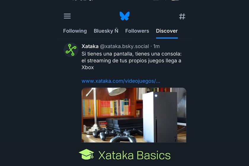 Cómo añadir un algoritmo de Discover a Bluesky para que se parezca más a X