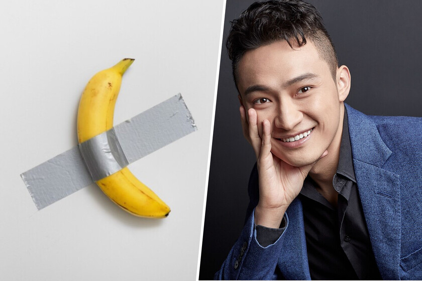 Un criptomagnate ha pagado 6,2 millones de dólares por un plátano en una subasta de arte. Ahora planea comérselo