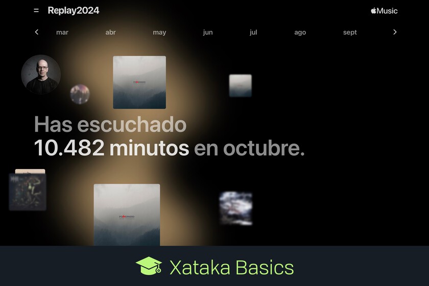 cómo ver las estadísticas internas de lo que más escuchas cada mes