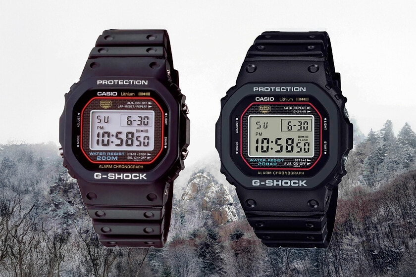 el nuevo modelo es idéntico a su primer reloj digital G-Shock (pero mejorado)