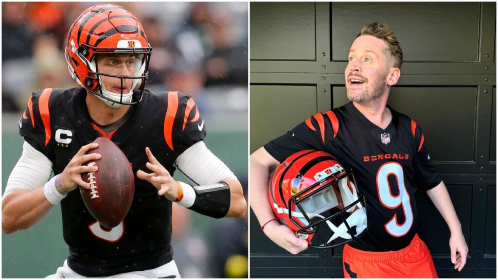 Macaulay Culkin se disfraza de Joe Burrow para Halloween