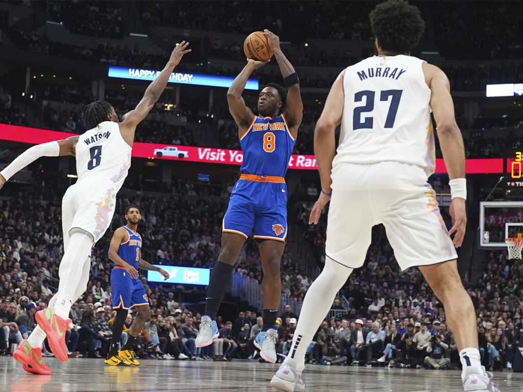 La ofensiva de los Knicks carburó para el triunfo