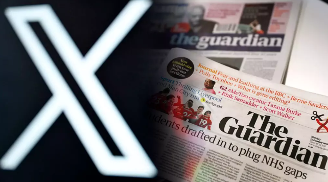 El diario 'The Guardian' dejará de publicar en X por considerarla tóxica