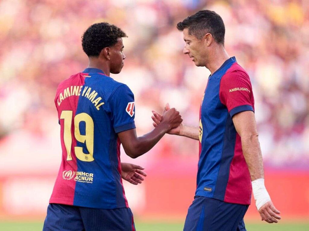 Barcelona pierde a Yamal y Lewandowski por lesión