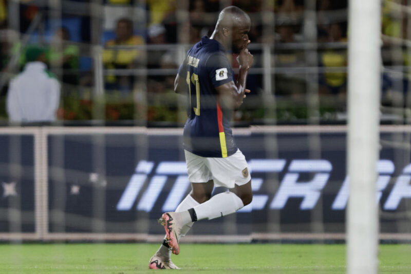 Enner Valencia de Ecuador