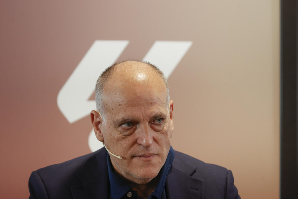 El presidente de LaLiga, Javier Tebas, en una foto de archivo. (FC Barcelona) EFE/Javier Lizón