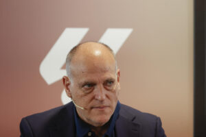 El presidente de LaLiga, Javier Tebas, en una foto de archivo. (FC Barcelona) EFE/Javier Lizón