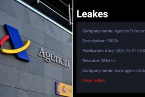 un nuevo grupo de ransomware amenaza con filtrar 560 GB de datos antes de final de año