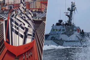 Ucrania está empleando una táctica naval de la Primera Guerra Mundial para confundir a Rusia: una ilusión óptica