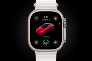 Abrir el Tesla desde el Apple Watch será posible muy pronto. La app está en camino
