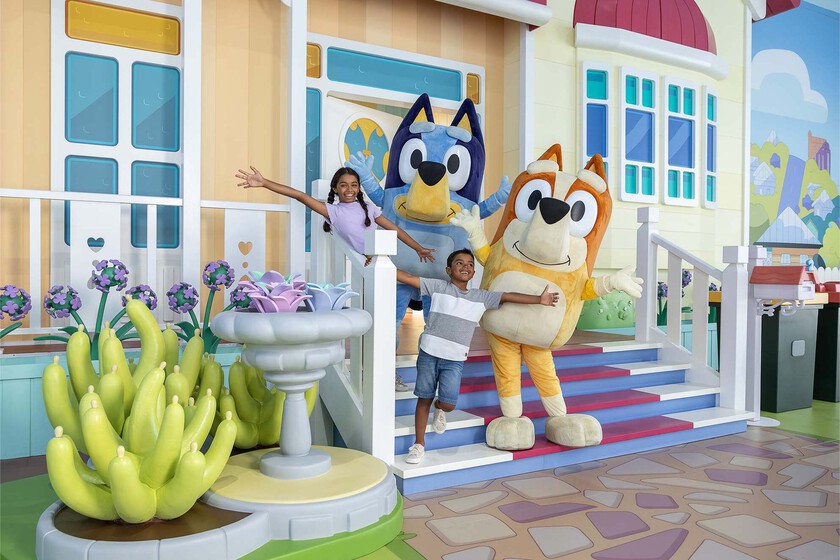 'Bluey' tiene una experiencia inmersiva en Australia. La diferencia es que esta vez es buena, y es probablemente el sitio favorito de cualquier niño