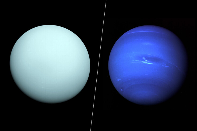 El interior de Urano y Neptuno es un misterio que vamos aclarando. La nueva sospecha es que tienen sus propios océanos