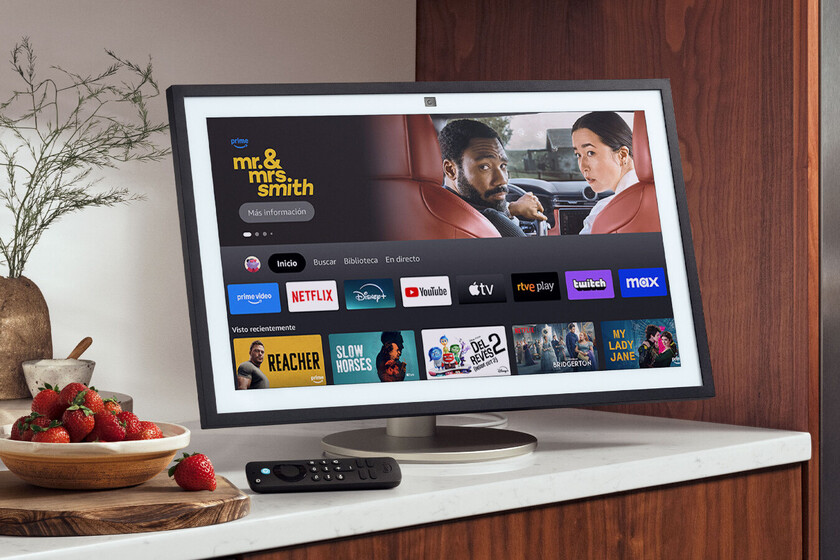 gran pantalla y Fire TV integrado