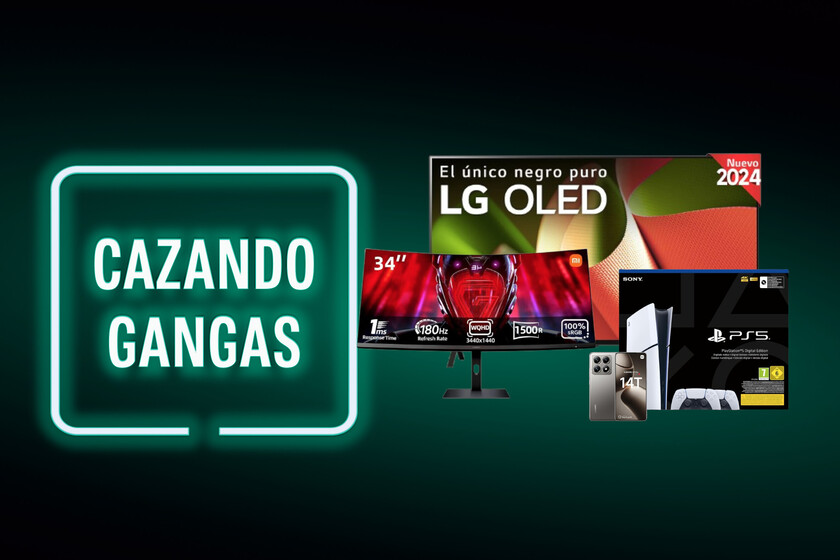 Un televisor OLED de LG por menos de 900 euros, un Xiaomi 14T Pro más barato que nunca y mucho más: Cazando Gangas