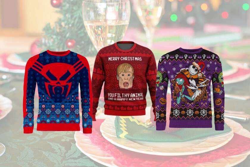 estos jerséis frikis son lo mejor para no pasar desapercibido esta Navidad