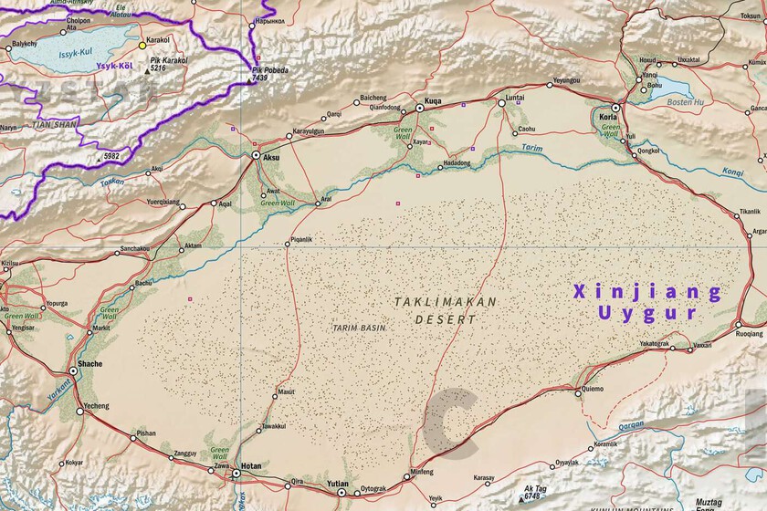 contener uno de los mayores desiertos del mundo