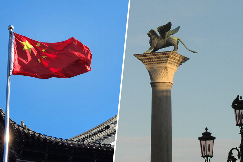 Tras siglos preguntándose por el origen de su escultura del león alado, Venecia ha descubierto algo: es "made in China"