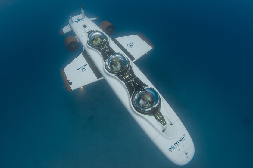 así es el fascinante submarino privado con alma de avión que explora las profundidades del océano