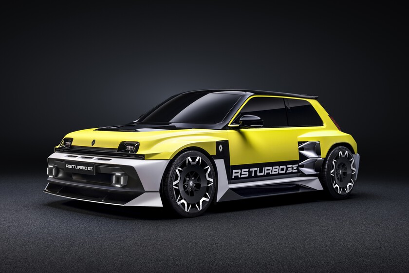 tendremos un Renault 5 Turbo eléctrico, tracción trasera y con 500 CV